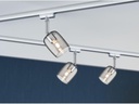 Paulmann Schienenspot URail Blossom, 1 x G9, 10 W, Chrom/ Rauchglas