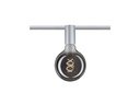 Paulmann Schienenspot URail Ceiling Socket, E27, 20 W, Chrom