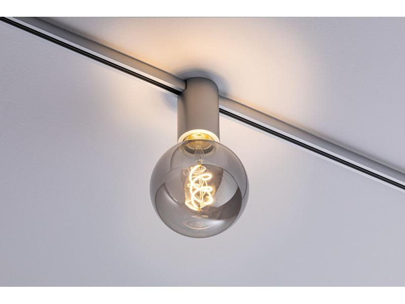 Paulmann Schienenspot URail Ceiling Socket, E27, 20 W, Chrom