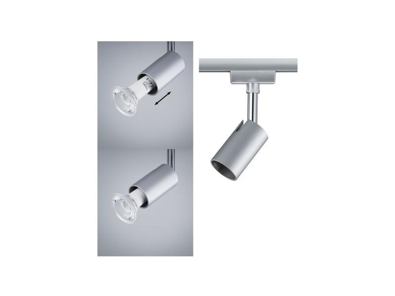 Paulmann Schienenspot URail Spot Pure I, 1 x GU10, 10 W, Chrom