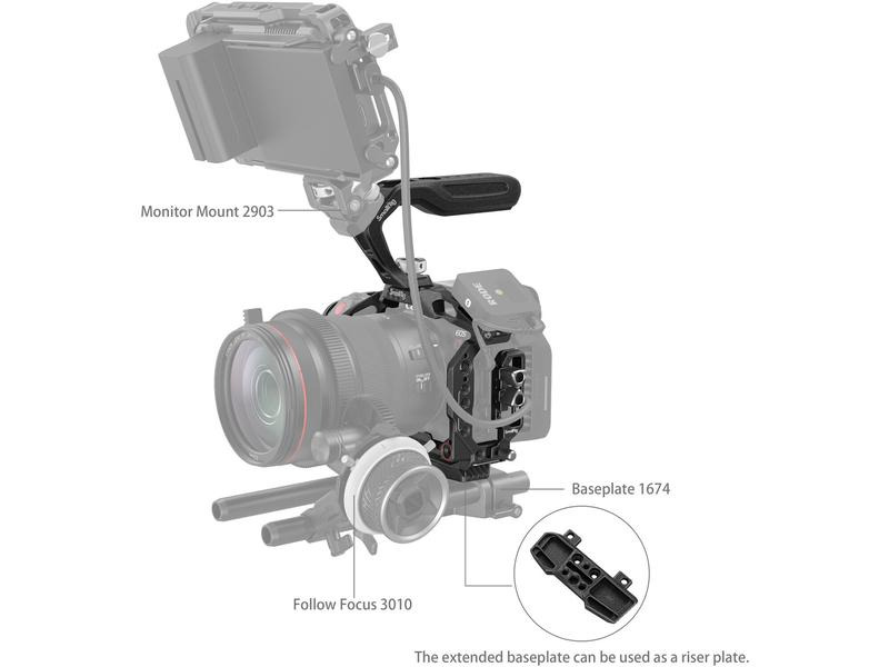 Smallrig Cage «Black Mamba» Kit Canon EOS R5 C