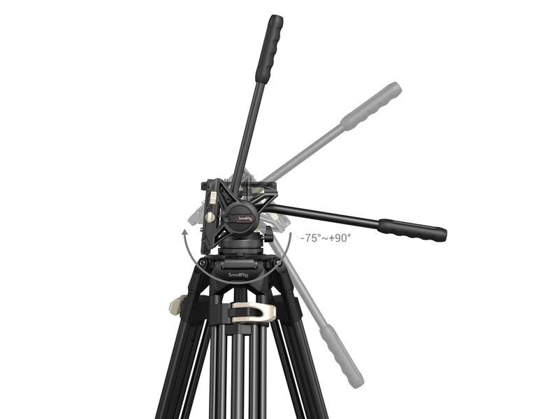 Smallrig Stativ Heavy-Duty Fluid Head Tripod AD-01