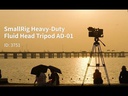 Smallrig Stativ Heavy-Duty Fluid Head Tripod AD-01