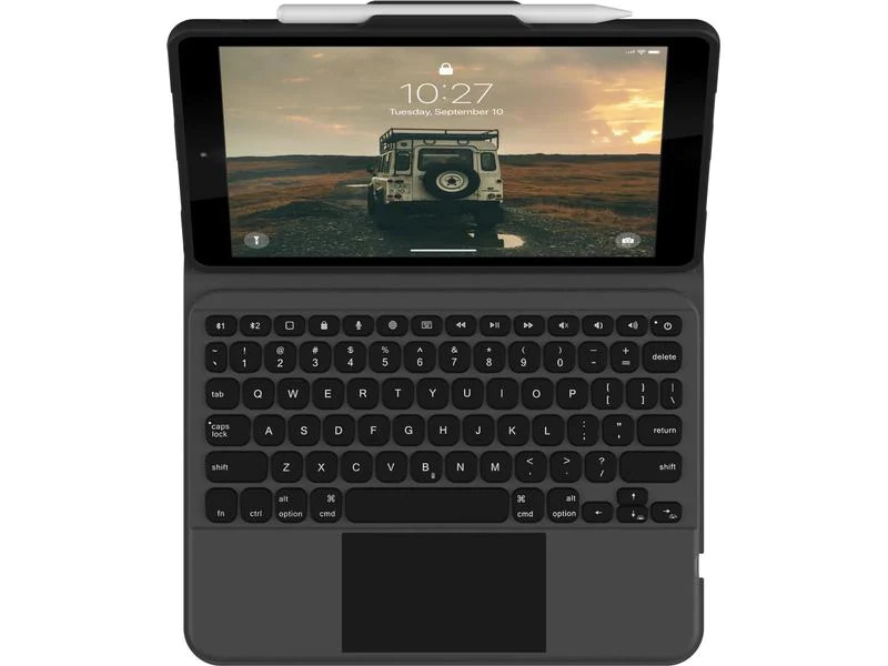 UAG Tablet Tastatur Cover GER für iPad 10.2 Gen (7-9) Schwarz
