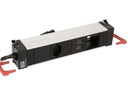 Bachmann Einbausteckerleiste CONFERENCE 1x T13, 1x USB A/C, 1x Custom