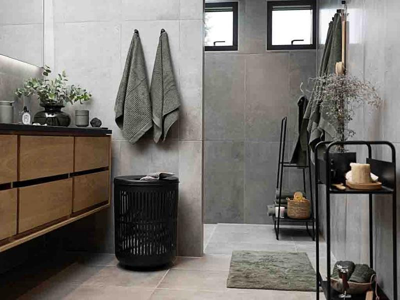 Zone Denmark Handtuch Classic 50 x 70 cm, Olivgrün