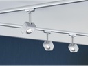 Paulmann LED Schienenspot URail Cube, 8 W, 2700 K, Chrom
