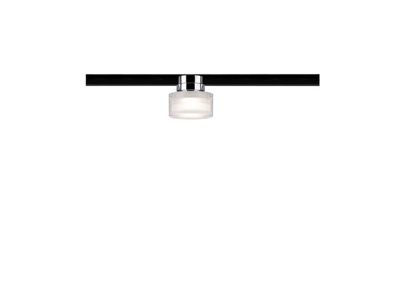 Paulmann LED Schienenspot URail Topa Dot, 5.2 W, 2700 K, Chrom/ Klar