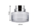 Paulmann LED Schienenspot URail Topa Dot, 5.2 W, 2700 K, Chrom/ Klar