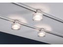 Paulmann LED Schienenspot URail Topa Dot, 5.2 W, 2700 K, Chrom/ Klar
