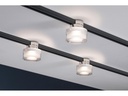 Paulmann LED Schienenspot URail Topa Dot, 5.2 W, 2700 K, Chrom/ Klar