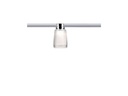 Paulmann LED Schienenspot URail Safira, 5.2 W, 2700 K, Chrom/Klar