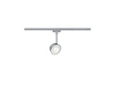Paulmann LED Schienenspot URail Pellet, 4 W, 2700 K, Chrom/ Chrom