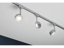 Paulmann LED Schienenspot URail Pellet, 4 W, 2700 K, Chrom/ Chrom