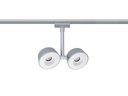 Paulmann LED Schienenspot Double Pellet, 2 x 6.7 W, 2700 K, Chrom