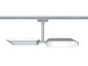 Paulmann LED Schienenspot URail Dipper, 2 x 8 W, 2700 K, Chrom/ Weiss