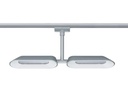 Paulmann LED Schienenspot URail Dipper, 2 x 8 W, 2700 K, Chrom/ Weiss