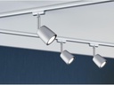 Paulmann Schienenspot URail Cover Set, 3 x GU10, 30 W, Chrom