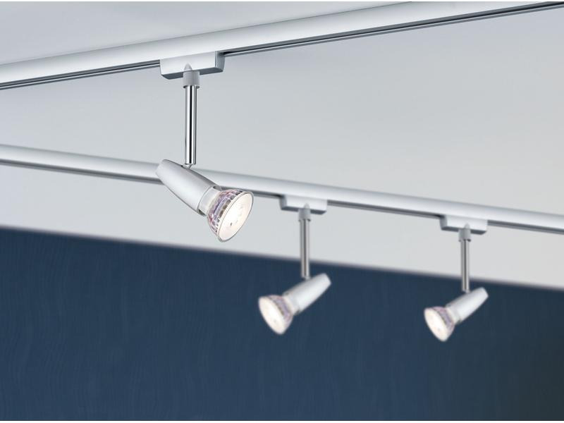 Paulmann Schienenspot URail Barelli, 1 x GU10, 10 W, Chrom
