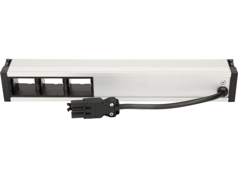 Bachmann Einbausteckerleiste CONI, 3x T13, 1x USB A/C, 3x Custom leer