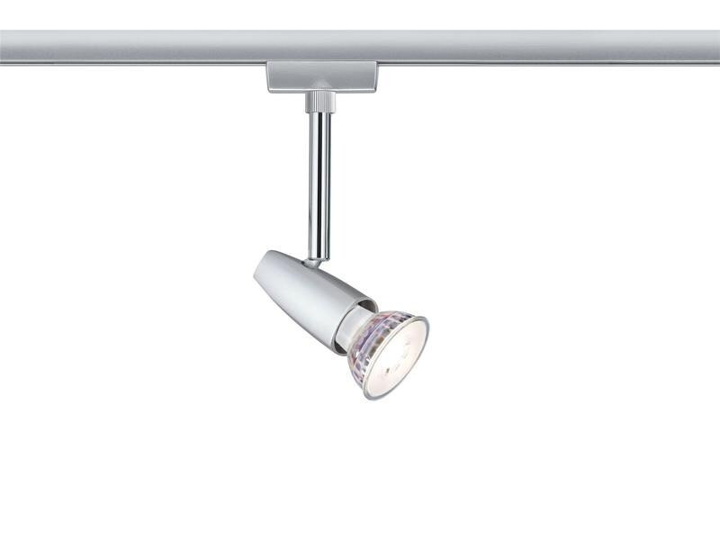 Paulmann Schienenspot URail Barelli Set, 3 x GU10, 30 W, Chrom