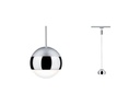 Paulmann LED Pendelleuchte URail Capsule II, 6 W, 2700 K, Chrom