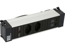 Bachmann Einbausteckerleiste POWER FRAME 2x T13, 1x USB A/C