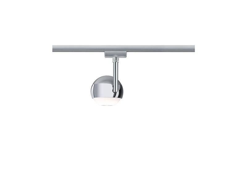 Paulmann LED Schienenspot URail Capsule II, 6 W, 2700 K, Chrom