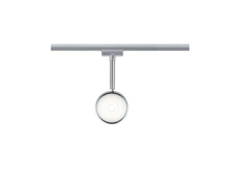Paulmann LED Schienenspot URail Capsule II, 6 W, 2700 K, Chrom