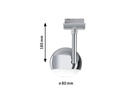 Paulmann LED Schienenspot URail Capsule II, 6 W, 2700 K, Chrom
