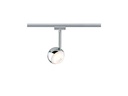 Paulmann LED Schienenspot URail Capsule II, 6 W, 2700 K, Chrom