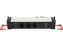 Bachmann Einbausteckerleiste POWER FRAME 3x T13, 1x USB A/C