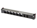Bachmann Einbausteckerleiste Top Frame 2x T13, 6x ABD