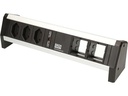 Bachmann Tischsteckdosenleiste DESK 1 3x T13, 2x ABD