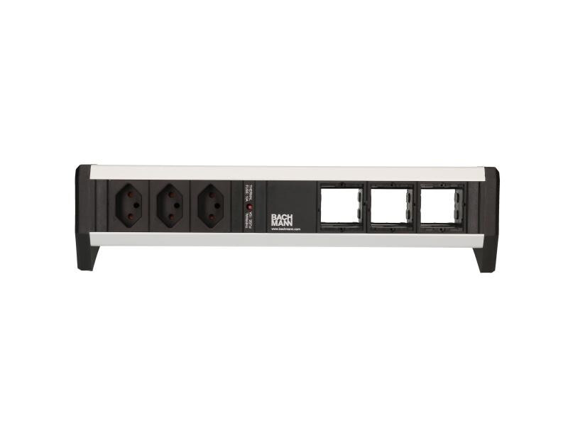 Bachmann Tischsteckdosenleiste DESK 1 3x T13, 3x ABD