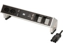 Bachmann Tischsteckdosenleiste DESK 2  2x T13,  2x ABD