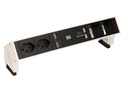 Bachmann Tischsteckdosenleiste DESK 2  2x T13, 1x USB,  2x ABD