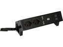 Bachmann Tischsteckdosenleiste DESK 2, 2x T13, 1x USB A/C