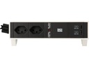 Bachmann Tischsteckdosenleiste DESK 2, 2x T13, 1x USB A/C