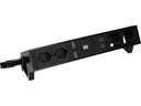 Bachmann Tischsteckdosenleiste DESK 2, 2x T13, 1x USB A/C, 2x Custom