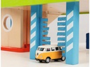 Goki Spielzeuggarage Parkhaus aus Holz