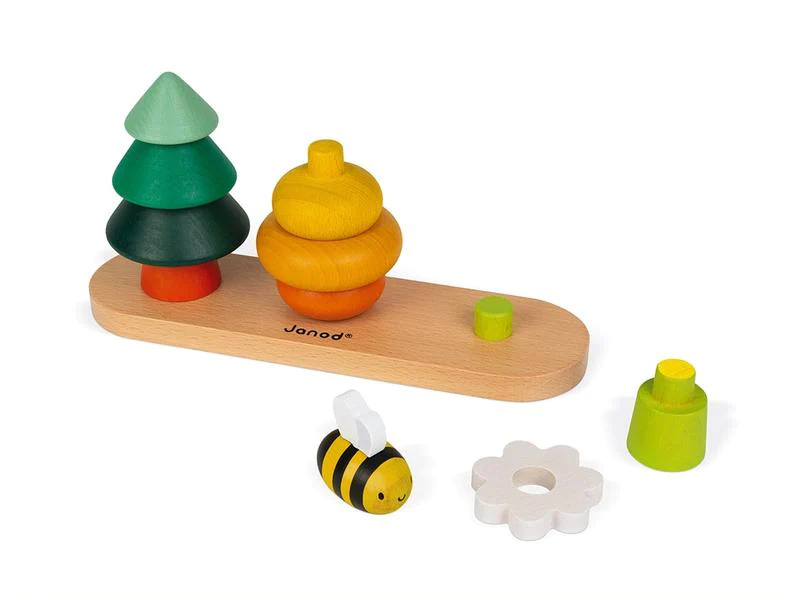 Janod Stapelspielzeug Wald