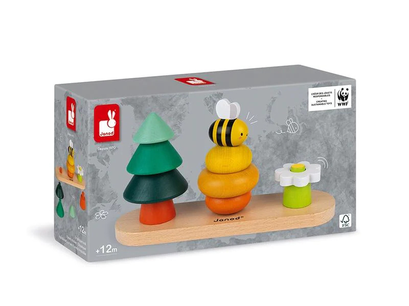 Janod Stapelspielzeug Wald