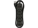 Max Hauri Steckdosenleiste Basic Line 5x T13 mit Reset Schalter