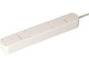 Max Hauri Steckdosenleiste Basic Line 8x Typ13 Weiss