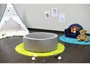 Knorrtoys Bällebad soft – grey 100 balls grey/white