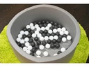 Knorrtoys Bällebad soft – grey 100 balls grey/white