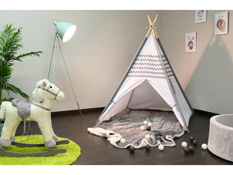 Knorrtoys Spielzelt Tipi – Zickzack