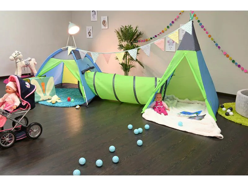 Knorrtoys Spielzelt Zenovia green-blue