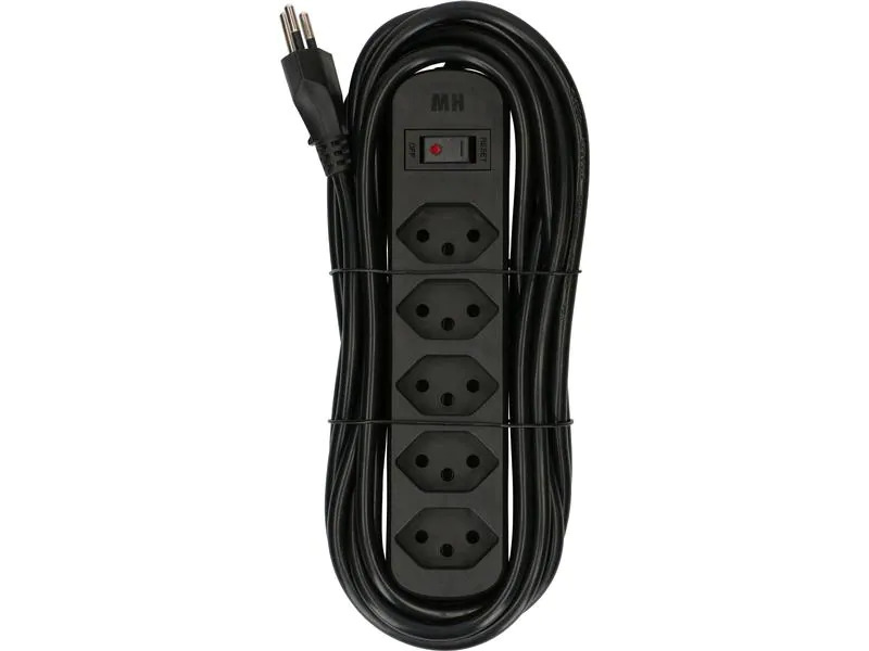 Max Hauri Steckdosenleiste Basic-Line 5x T13